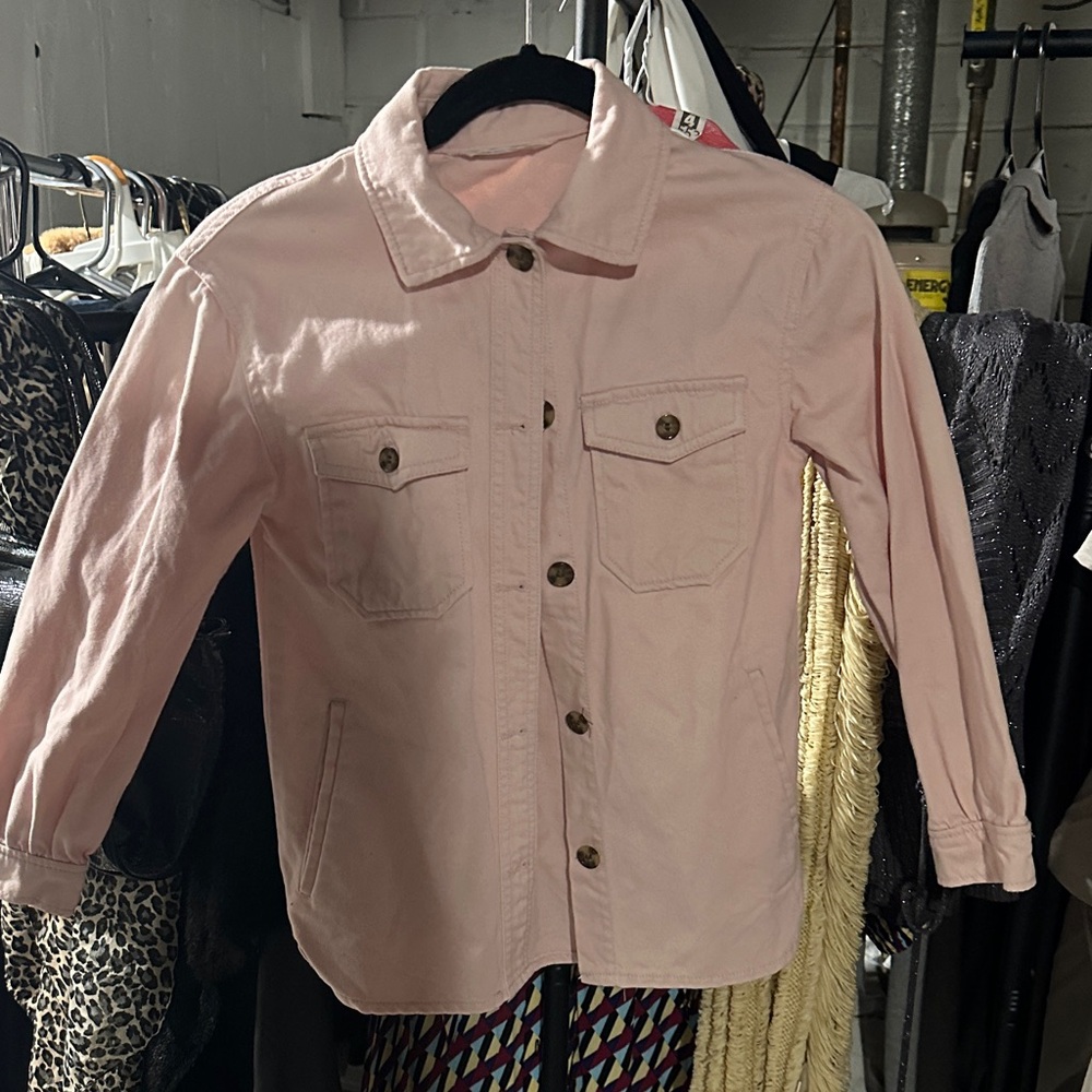 H&M Pink Kids Jean Jacket